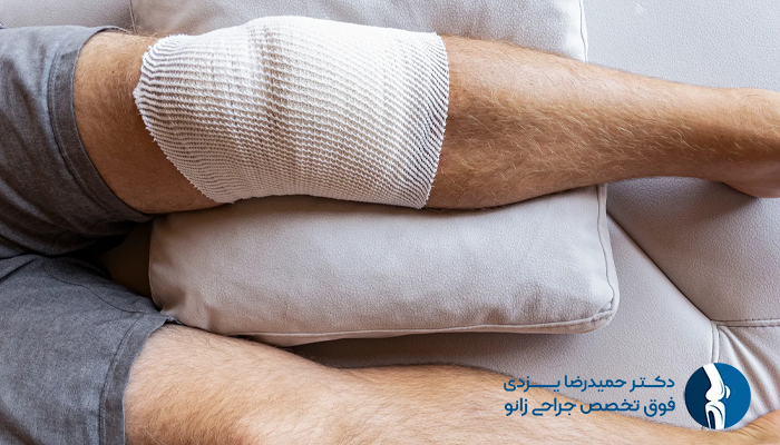 اهمیت نحوه خوابیدن پس از تعویض مفصل زانو اهمیت نحوه خوابیدن پس از تعویض مفصل زانو