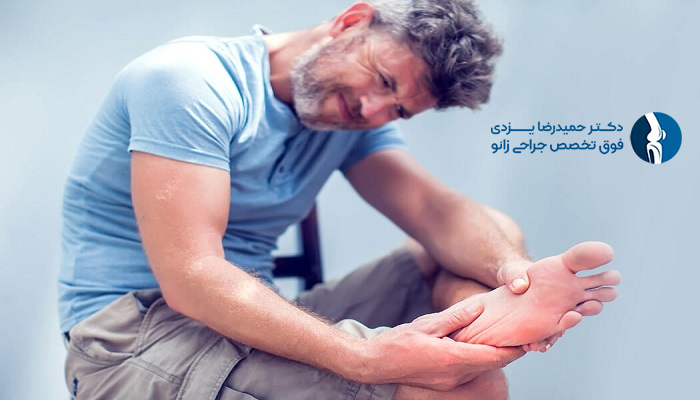 حس سنگینی پا پس از جراحی